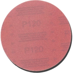 PSA RED ABRASIVE DISCS 6" P120A